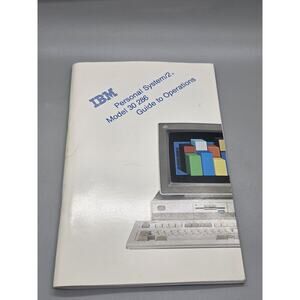 IBM Personal System/2 Model 30 Guide to Operations